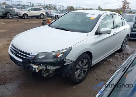 2015 Honda Accord Lx из США, поврежденный, VIN 1HGCR2F38FA244015